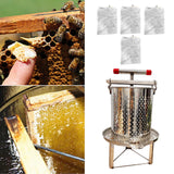 Maxbell Honey Extractor Multipurpose Fruit Wine Press for Oil Pomace Honeycomb Grape