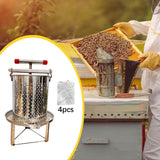 Maxbell Honey Extractor Multipurpose Fruit Wine Press for Oil Pomace Honeycomb Grape