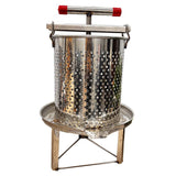 Maxbell Honey Extractor Beekeeping Supplies Crusher for Vinasse Honeycomb Oil Pomace 3 Filtration Meshes