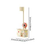 Maxbell Hair Dryer Storage Rack Multipurpose with Suction Cup for Bedroom Hotel Door Red