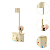 Maxbell Hair Dryer Storage Rack Multipurpose with Suction Cup for Bedroom Hotel Door Pink