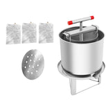 Maxbell Honey Press Machine T Shaped Handle Crusher for Vinasse Oil Pomace Honeycomb