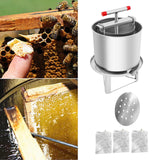 Maxbell Honey Press Machine T Shaped Handle Crusher for Vinasse Oil Pomace Honeycomb