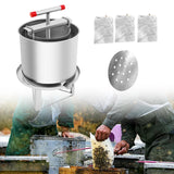 Maxbell Honey Press Machine T Shaped Handle Crusher for Vinasse Oil Pomace Honeycomb