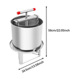Maxbell Honey Press Machine T Shaped Handle Crusher for Vinasse Oil Pomace Honeycomb