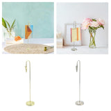 Maxbell Table Number Holder Metal Place Card Holder for Restaurants Home Anniversary Gold