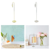 Maxbell Table Number Holder Metal Place Card Holder for Restaurants Home Anniversary Gold