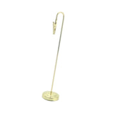 Maxbell Table Number Holder Metal Place Card Holder for Restaurants Home Anniversary Gold