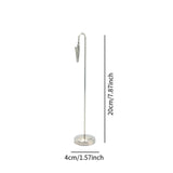 Maxbell Table Number Holder Metal Place Card Holder for Restaurants Home Anniversary Silver