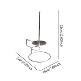 Maxbell Onion Ring Tower Decor Ice Cream Cone Holder for Baby Shower Wedding Kitchen