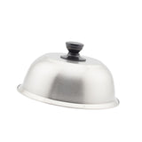 Maxbell 24.3cm Basting Cover Stainless Steel Grill Lid for Barbecue Grilling Outdoor