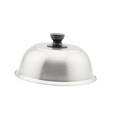 Maxbell 24.3cm Basting Cover Stainless Steel Grill Lid for Barbecue Grilling Outdoor