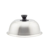 Maxbell 24.3cm Basting Cover Stainless Steel Grill Lid for Barbecue Grilling Outdoor