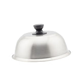 Maxbell 24.3cm Basting Cover Stainless Steel Grill Lid for Barbecue Grilling Outdoor