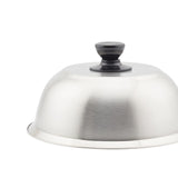 Maxbell 24.3cm Basting Cover Stainless Steel Grill Lid for Barbecue Grilling Outdoor