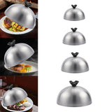 Maxbell Burger Cover Multifunctional Sturdy Round Pot Lid for BBQ Teppanyaki