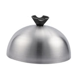 Maxbell Burger Cover Multifunctional Sturdy Round Pot Lid for BBQ Teppanyaki