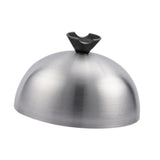 Maxbell Burger Cover Multifunctional Sturdy Round Pot Lid for BBQ Teppanyaki
