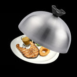Maxbell Burger Cover Multifunctional Sturdy Round Pot Lid for BBQ Teppanyaki