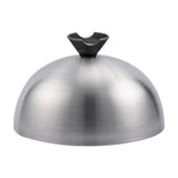 Maxbell Burger Cover Multifunctional Sturdy Round Pot Lid for BBQ Teppanyaki