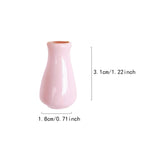 Maxbell Mini Vase Fridge Magnets Ceramic Flower Arrangement for Kitchen Cabinet Door Style A