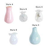 Maxbell Mini Vase Fridge Magnets Ceramic Flower Arrangement for Kitchen Cabinet Door Style A