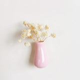 Maxbell Mini Vase Fridge Magnets Ceramic Flower Arrangement for Kitchen Cabinet Door Style A
