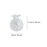 Maxbell Mini Vase Fridge Magnets Ceramic Flower Arrangement for Kitchen Cabinet Door Style B