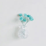 Maxbell Mini Vase Fridge Magnets Ceramic Flower Arrangement for Kitchen Cabinet Door Style B