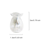 Maxbell Mini Vase Fridge Magnets Ceramic Flower Arrangement for Kitchen Cabinet Door Style C