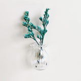 Maxbell Mini Vase Fridge Magnets Ceramic Flower Arrangement for Kitchen Cabinet Door Style C