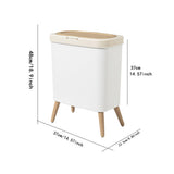 Maxbell Press Type Trash Can Dustbin   Garbage Bin