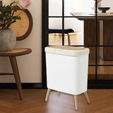 Maxbell Press Type Trash Can Dustbin   Garbage Bin