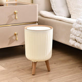 Maxbell Garbage Can Practical Minimalist 8L Lidded Trash Can for Office Home Bedroom