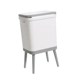 Maxbell Garbage Can with Legs Fashion High Foot Dustbin for Guestroom Office