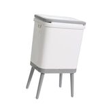 Maxbell Garbage Can with Legs Fashion High Foot Dustbin for Guestroom Office