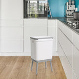 Maxbell Garbage Can with Legs Fashion High Foot Dustbin for Guestroom Office
