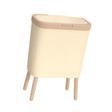 Maxbell Trash Can with Lid Multifunction Waste Basket for Office Living Room Kitchen