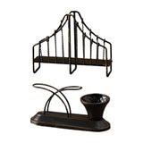 Maxbell Iron Napkin Holder Metal Napkin Storage Organizer for Hotel Home Coffee Shop Napkin Holder