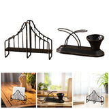 Maxbell Iron Napkin Holder Metal Napkin Storage Organizer for Hotel Home Coffee Shop Napkin Holder