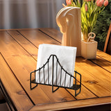 Maxbell Iron Napkin Holder Metal Napkin Storage Organizer for Hotel Home Coffee Shop Napkin Holder