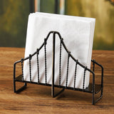 Maxbell Iron Napkin Holder Metal Napkin Storage Organizer for Hotel Home Coffee Shop Napkin Holder