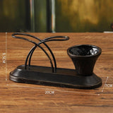 Maxbell Iron Napkin Holder Metal Napkin Storage Organizer for Hotel Home Coffee Shop Napkin Picks Holder