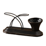 Maxbell Iron Napkin Holder Metal Napkin Storage Organizer for Hotel Home Coffee Shop Napkin Picks Holder