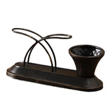 Maxbell Iron Napkin Holder Metal Napkin Storage Organizer for Hotel Home Coffee Shop Napkin Picks Holder