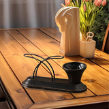 Maxbell Iron Napkin Holder Metal Napkin Storage Organizer for Hotel Home Coffee Shop Napkin Picks Holder