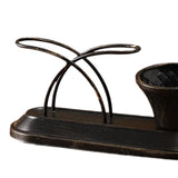 Maxbell Iron Napkin Holder Metal Napkin Storage Organizer for Hotel Home Coffee Shop Napkin Picks Holder