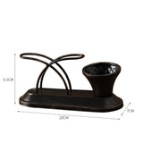Maxbell Iron Napkin Holder Metal Napkin Storage Organizer for Hotel Home Coffee Shop Napkin Picks Holder