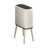 Maxbell Trash Can with Lid Tall Modern Wastebasket for Bedroom Household Kitchen