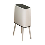 Maxbell Trash Can with Lid Tall Modern Wastebasket for Bedroom Household Kitchen